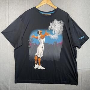 Lebron King James Painting Lion Premium Dri-Fit T-Shirt Mens